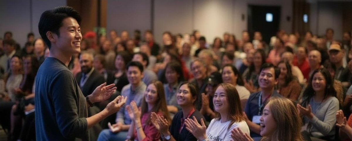 スピーチ・プレゼンの様子