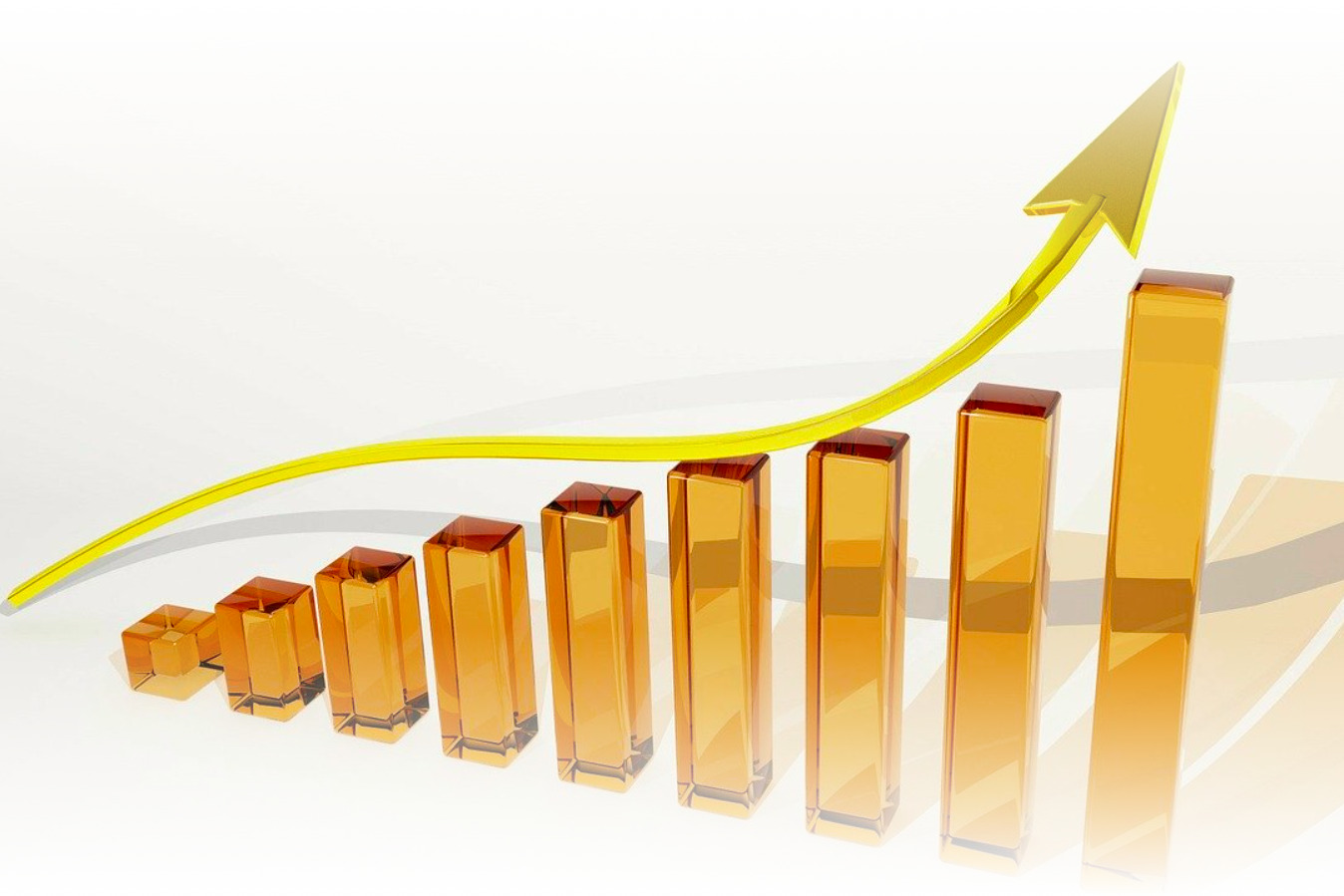 スピーチが順調に向上していくイメージ